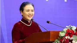 Lãnh đạo Liên hiệp các tổ chức hữu nghị Việt Nam làm việc với Hiệp hội nhân dân Á-Âu