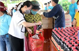 Bình Thuận tổ chức phiên chợ 0 đồng hỗ trợ người dân có hoàn cảnh khó khăn