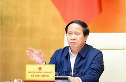 Phó Thủ tướng Lê Văn Thành: Bão muộn, hướng di chuyển bất thường nên không được chủ quan