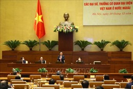 Chủ tịch Quốc hội gặp mặt các đại sứ, trưởng cơ quan đại diện Việt Nam ở nước ngoài