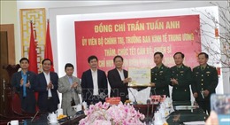 Trưởng ban Kinh tế Trung ương thăm, chúc Tết cán bộ và nhân dân tỉnh Quảng Trị