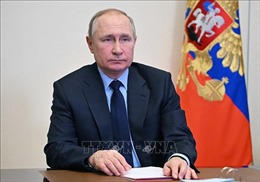 Tổng thống Nga có bài phát biểu trên truyền hình