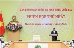 Thủ tướng Phạm Minh Chính chủ trì phiên họp thứ nhất Ban Chỉ đạo an toàn, an ninh mạng quốc gia