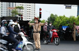 Chủ động phân luồng, hạn chế ùn tắc giao thông tại các cửa ngõ Hà Nội sau kỳ nghỉ lễ