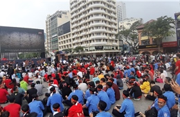 SEA Games 31: Người hâm mộ có thể cổ vũ bóng đá tại phố đi bộ Nguyễn Huệ