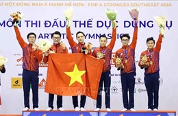 Việt Nam đoạt Huy chương Vàng nội dung Đồng đội nam môn Thể dục dụng cụ