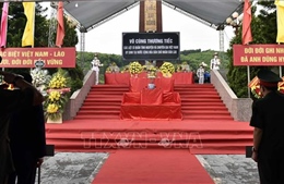 Truy điệu và an táng hài cốt liệt sỹ, quân tình nguyện Việt Nam hy sinh tại Lào