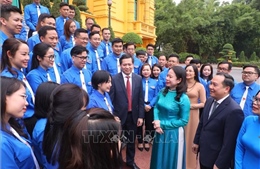 Phó Chủ tịch nước Võ Thị Ánh Xuân gặp mặt 60 đại biểu thanh niên tiên tiến xuất sắc tiêu biểu Khối Doanh nghiệp Trung ương