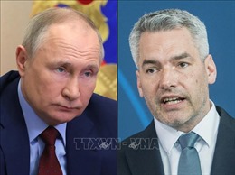 Thủ tướng Áo và Tổng thống Nga điện đàm