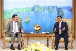 Thủ tướng Phạm Minh Chính tiếp Tổng giám đốc Tập đoàn AstraZeneca