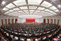 Khai mạc phiên họp toàn thể lần thứ 5 Ban chấp hành Trung ương Đảng Lao động Triều Tiên