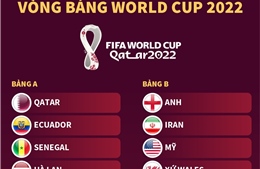  Vòng bảng World Cup 2022