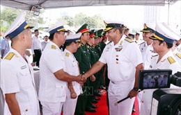 Đội tàu hải quân Ấn Độ thăm hữu nghị TP Hồ Chí Minh