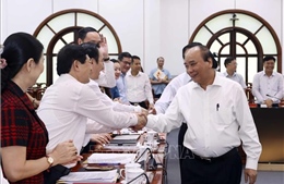 Chủ tịch nước làm việc với Đảng đoàn MTTQ Việt Nam về xây dựng Nhà nước pháp quyền