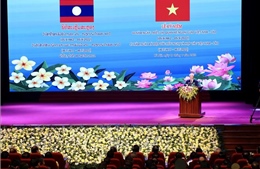 Diễn văn của Tổng Bí thư tại Lễ kỷ niệm 60 năm Ngày thiết lập quan hệ ngoại giao Việt Nam - Lào