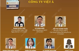 Các đối tượng tại Công ty Việt Á và các công ty liên quan đã bị khởi tố (Bài 1)