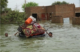 Pakistan: Miền Nam đối mặt với đợt lũ mới, hơn 1.000 người thiệt mạng từ đầu mùa mưa