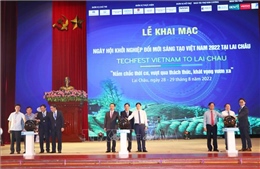 Khai mạc Ngày hội đổi mới sáng tạo Việt Nam 2022 tại Lai Châu