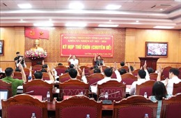 HĐND tỉnh Lai Châu thông qua các dự án Chương trình phục hồi và phát triển KT-XH