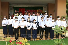 Trên 2.700 học sinh Khmer tại các Trường Phổ thông Dân tộc nội trú ở Trà Vinh bước vào năm học mới