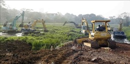 Vĩnh Phúc: Cưỡng chế thu hồi đất dự án Công viên Vĩnh Yên