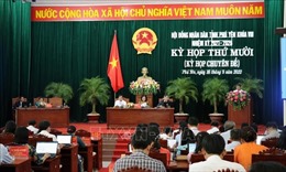 HĐND tỉnh Phú Yên thông qua 10 nghị quyết thúc đẩy phát triển kinh tế - xã hội