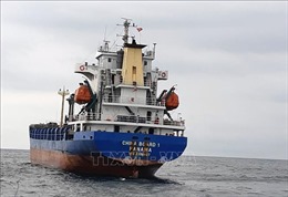 Thừa Thiên - Huế: Đưa 14 thuyền viên tàu gặp nạn trên biển vào bờ