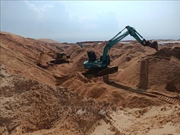 Tìm thấy thi thể nạn nhân cuối cùng ​trong vụ sạt lở mỏ titan tại Bình Thuận