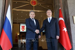 Bộ trưởng Quốc phòng Nga điện đàm với người đồng cấp Thổ Nhĩ Kỳ và Anh