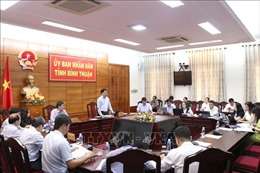 Ban Chỉ đạo cải cách hành chính của Chính phủ làm việc tại Bình Thuận