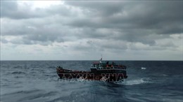Một tàu cá chở hơn 300 người Sri Lanka gặp nạn ngoài khơi biển Việt Nam