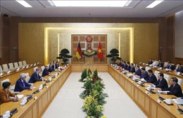 Thủ tướng Chính phủ Phạm Minh Chính hội đàm với Thủ tướng Đức Olaf Scholz