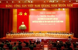 Xây dựng khu vực phòng thủ tỉnh Quảng Ninh ngày càng vững chắc