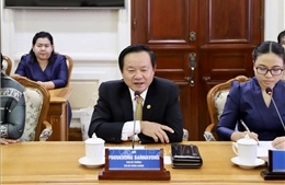 Lãnh đạo TP Hồ Chí Minh tiếp lãnh đạo các địa phương của Lào, Campuchia và Hàn Quốc
