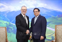 Thủ tướng Phạm Minh Chính tiếp đoàn Hội đồng Kinh doanh Hoa Kỳ-ASEAN 