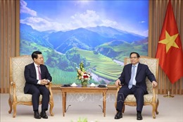 Thủ tướng Phạm Minh Chính tiếp Phó Thủ tướng, Bộ trưởng Ngoại giao Lào