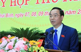 Ông Vũ Ngọc Trì được bầu giữ chức Phó Chủ tịch HĐND tỉnh Thái Bình