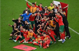 Maroc đi vào lịch sử của bóng đá châu Phi khi vượt qua Bồ Đào Nha