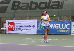 Nhiều tay vợt tên tuổi trong làng quần vợt tham gia Đại hội Thể thao toàn quốc