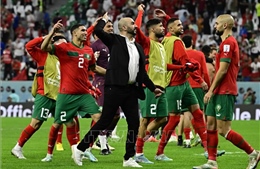 WORLD CUP 2022: HLV W.Regragui tự hào về đội tuyển Maroc 