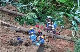 Vụ lở đất tại Malaysia: 9 người thiệt mạng, trên 20 vẫn người mất tích