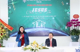 Trưởng ban Dân vận Trung ương chúc mừng Giáng sinh Hội thánh Tin lành Việt Nam