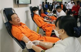 Tiếp nhận hơn 500 đơn vị máu phục vụ cấp cứu, điều trị dịp Tết 2023