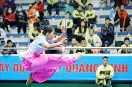 Đại hội Thể thao toàn quốc 2022: Hà Nội xếp thứ Nhất toàn đoàn môn Wushu