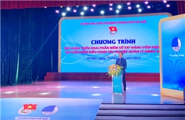 &#39;Sổ tay đảng viên điện tử&#39;: Xây dựng môi trường hoạt động mới cho thanh niên Thủ đô