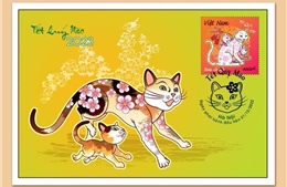 Tết Quý Mão nói chuyện hình tượng mèo trong tem Bưu chính