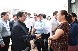 Thủ tướng thăm nhân dân Khu tái định cư Dự án Cảng hàng không quốc tế Long Thành