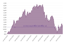 Phiên 13/2/2023: VN-Index giảm 11,6 điểm