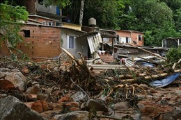 Ít nhất 48 người bị thiệt mạng do lũ lụt, lở đất tại Brazil