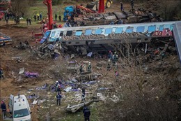 Hy Lạp: Số nạn nhân thiệt mạng trong vụ tai nạn đường sắt tăng lên 42 người